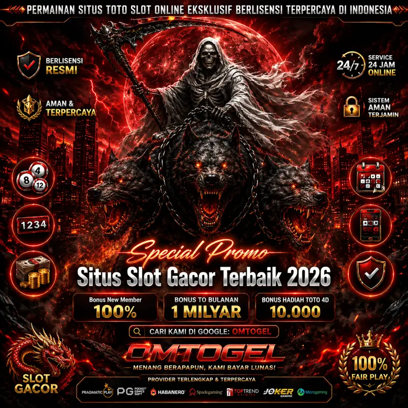 OMTOGEL - Situs Resmi Permainan Toto Slot Online Eksklusif Berlisensi Terpercaya Di Indonesia